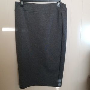 Long styled pencil skirt